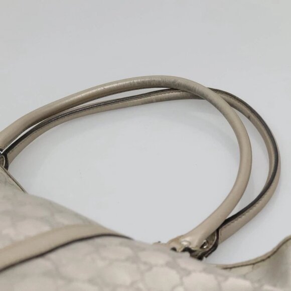 GUCCI GG implementation Tote Bag Silver 197953 Auth 134533 - Picture 9 of 16
